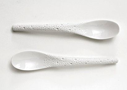 1713 Coral look spoon